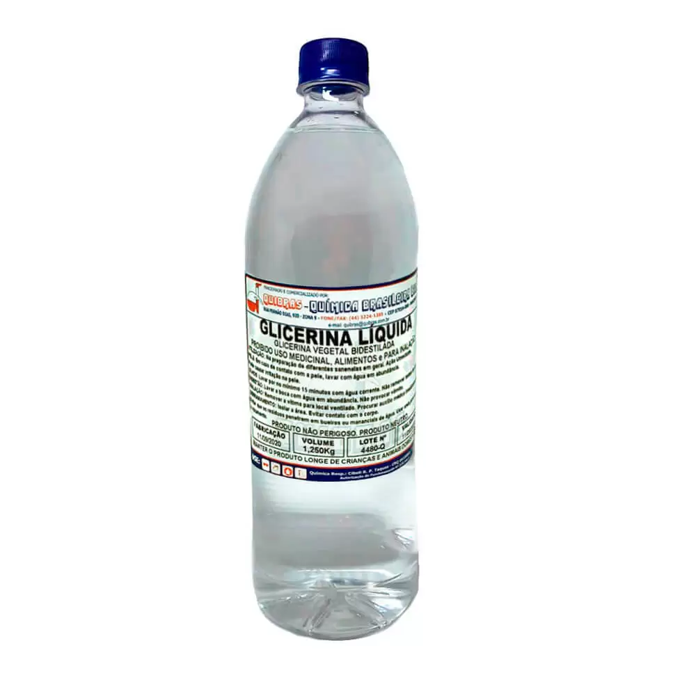 Glicerina líquida bidestilada