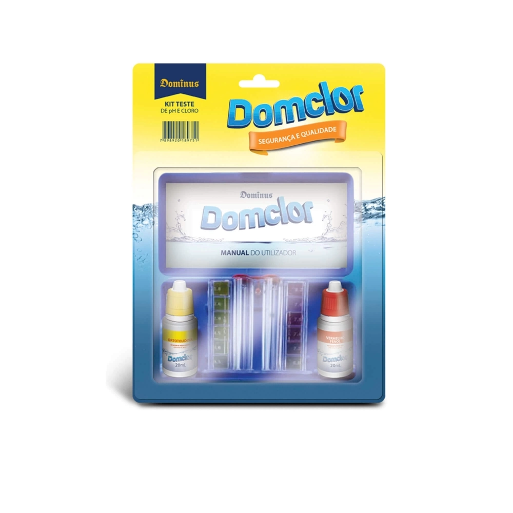 Estojo teste cloro domclor